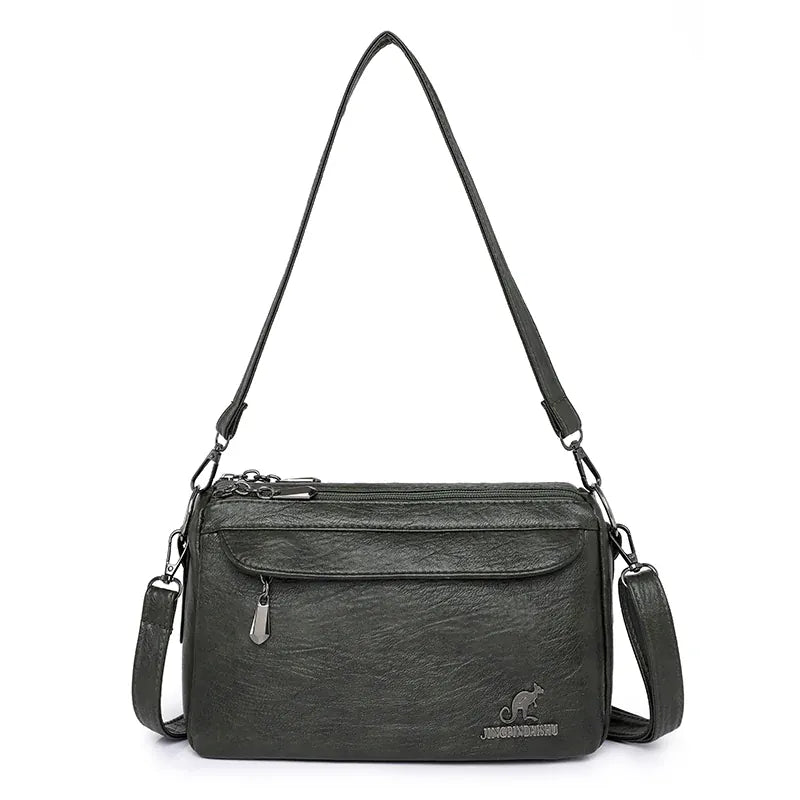 KissICON green / 27cm10cm16cm Handbag – Trend Vintage Shoulder