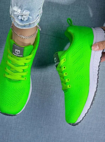 KissICON Footwear green / 41 Luxury Breathable Summer Women's Fashion Sneakers
