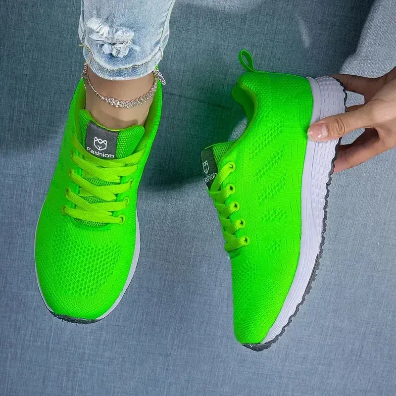 KissICON Footwear green / 43 Luxury Breathable Summer Women's Fashion Sneakers