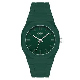 KissICON Green Candy Color Unisex Watch Waterproof Quartz Morandi Fashion
