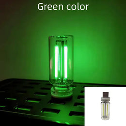 KissICON green Halloween DecorAITHEA Led Glass Light  Usb Night Light Bulb Touch Dimming Usb Night Light For Car Interior Bedroom Home Decor