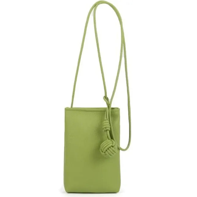 KissICON Green Handbags PU Leather Shoulder Bags Crossbody –