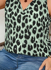 Green (leopard print) / UK 18