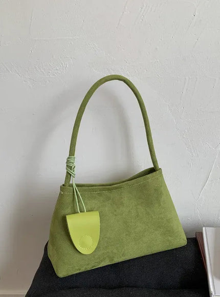 KissICON green Mother-daughter Set – Suede Purse Instagram