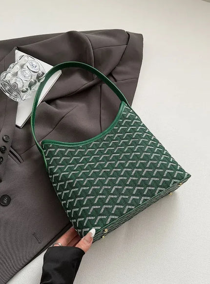 KissICON green no charm Tote – Puffed Goose Teeth