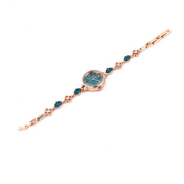 KissICON Green Quartz Bracelet Watch For Women Waterproof Timepiece