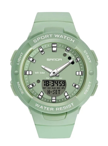 KissICON Green Uthai CE64 Women Watch - Fashion Outdoor Waterproof