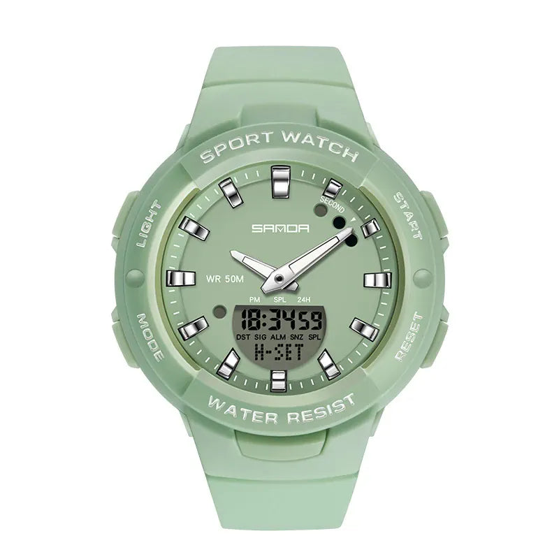 KissICON Green Uthai CE64 Women Watch - Fashion Outdoor Waterproof