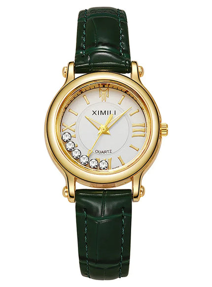 KissICON Green 💋 UTHAI Womens Ball Watch - Smart Fashion