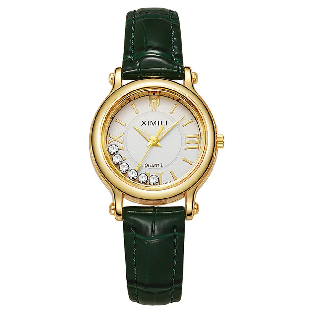 KissICON Green 💋 UTHAI Womens Ball Watch - Smart Fashion