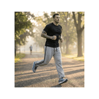 Grey - 2 Stripe Jogger