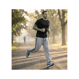 KissICON Grey - 2 Stripe Jogger / UK Small 2 Stripes Men'S Black & White Striped Jogger Pants with Elastic Waist & Drawstring - Athletic Track Pants, White Stripe Gym Pants, Machine Washable Casual Trousers with Pockets for Streetwear, Gym, & Casual Attire (All-Season)