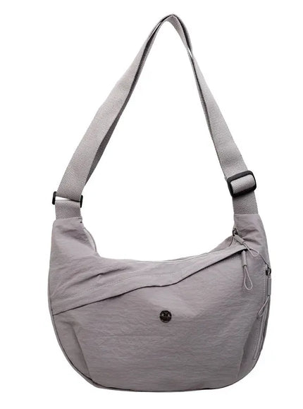 KissICON grey Hobo Slouchy Crossbody – Purse Commuter Shoulder