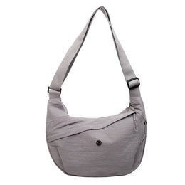 KissICON grey Hobo Slouchy Crossbody – Purse Commuter Shoulder