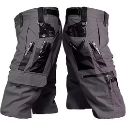 KissICON grey / L Mens Military Green Camo Work Shorts  Durable  Tactical