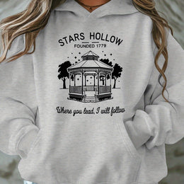 jkthpu-45 grey / UK 16 [Plus Size Stars Hollow Sweatshirt] Plus Size Stars
