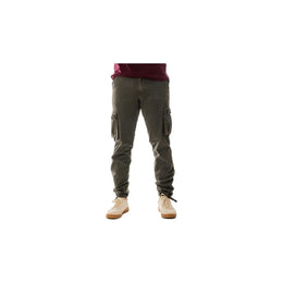 KissICON Grey / UK 32 Vasego Durable 6Pocket Loose Fit Mens Cargo Work Pants
