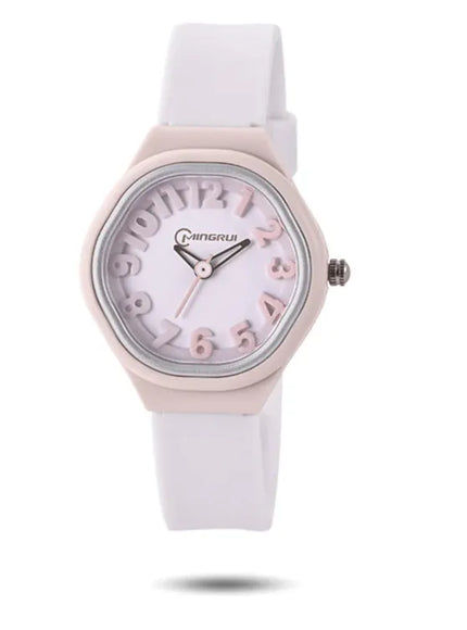 KissICON Grey Uthai C14 Kids Digital Watch Waterproof Quiet For
