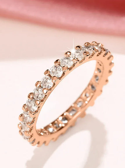 KissICON H540 / 6 Kissicon Huitan CZ Promise Ring – Delicate Low Key