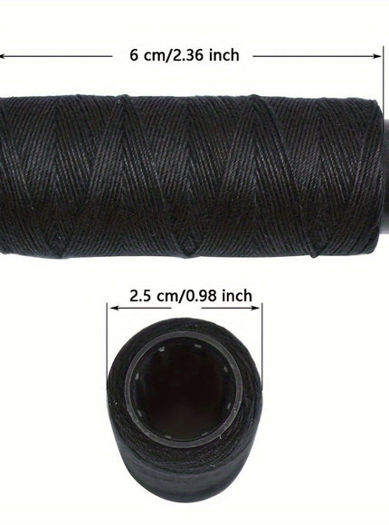 KissICON 💋 Hair Extension Sewing Threads 5 Roll Kit