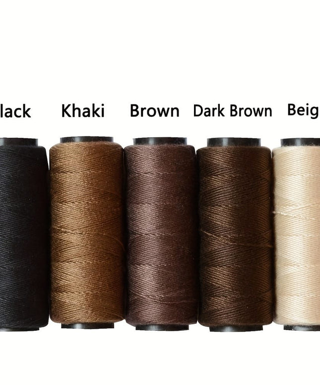 KissICON 💋 Hair Extension Sewing Threads 5 Roll Kit