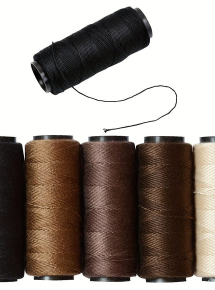 KissICON 💋 Hair Extension Sewing Threads 5 Roll Kit