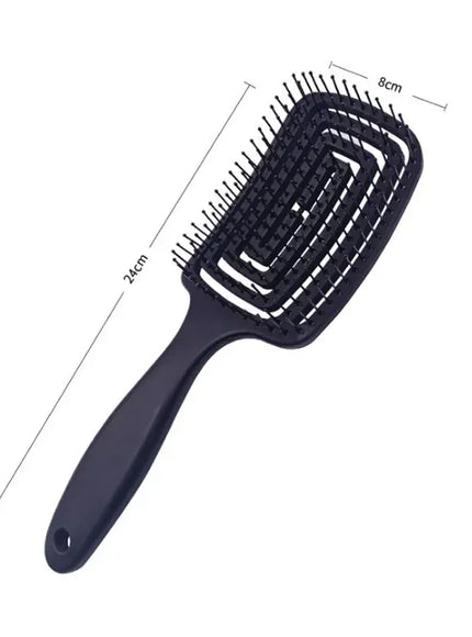 KissICON Hair Scalp Massage Detangling Brush Anti Static Wet