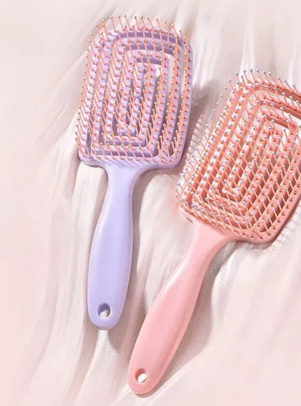 KissICON Hair Scalp Massage Detangling Brush Anti Static Wet