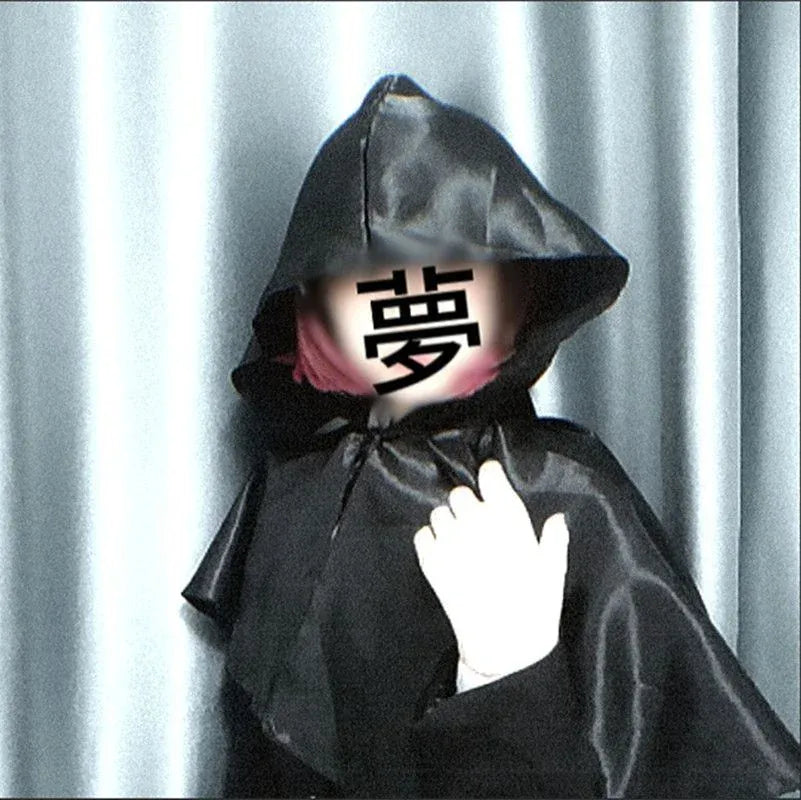 KissICON Halloween  Adult Solid Costume Death Cloak Medieval Hooded Costume Cloak Movie Cosplay Clothing Party Clothes