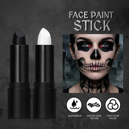 KissICON Halloween Cosplay Face Body Paint Crayon Blue Black Green Sweatproof Long Lasting Makeup Stick