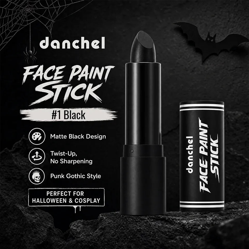 KissICON Halloween Cosplay Face Body Paint Crayon Blue Black Green Sweatproof Long Lasting Makeup Stick