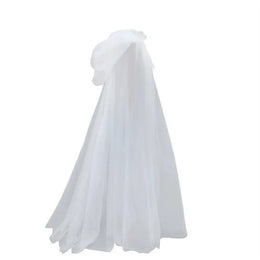 KissICON Halloween   cosplay - ghost costume with hooded cloak, death god witch net-like long dress, full-length performance outfit