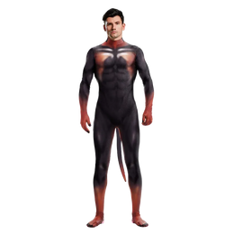 KissICON Halloween Costume  Adult Mens Wild Animal Cosplay Costume Full Cover 3D Print Beast Petsuit Jumpsuit Bodysuit Tail
