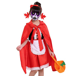KissICON Halloween Costume for Kids Girls Purple Bat Dress Halloween Fantasy Vampire Costume Accessories Carnival Party Gifts