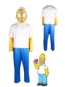KissICON Halloween Family Cosplay Costume Full Set Cartoon Character Fancy Dress Up Outfit for Carnival Party