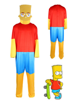 KissICON Halloween Family Cosplay Costume Full Set Cartoon Character Fancy Dress Up Outfit for Carnival Party