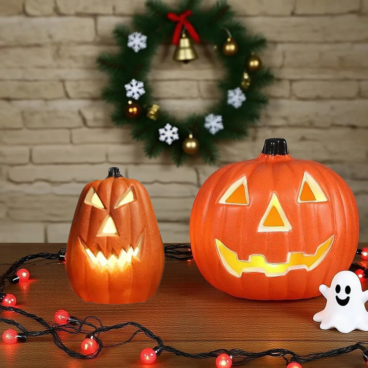 Halloween Horror Pumpkin Lantern LED Lantern Scene Layout Home Decoration Interior Garden Courtyard Haunted House Decoration