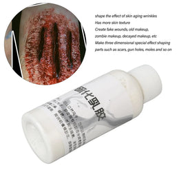 KissICON Halloween Makeup Liquid Latex Scars Wound Making Special Effects Film Television Makeup Latex 50ml