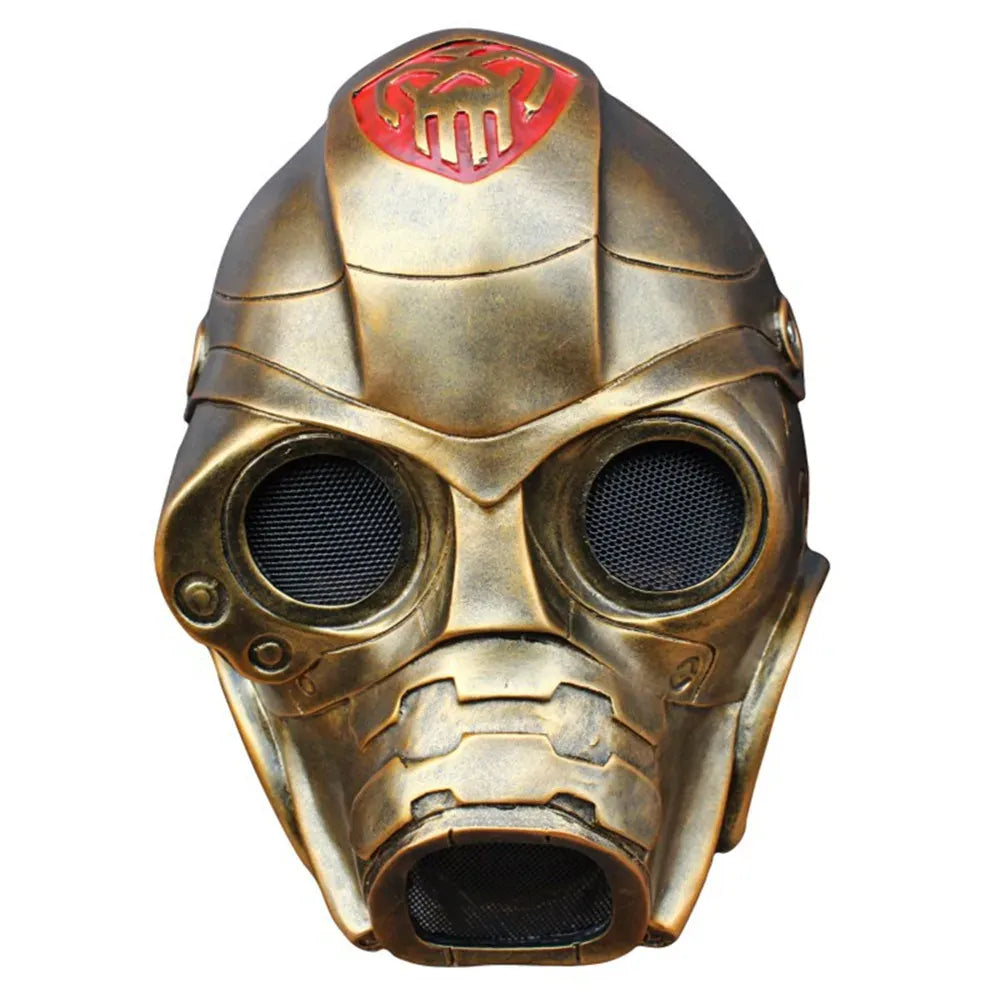KissICON Halloween Terror Mask Makeup Ball Party Mask Resin