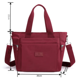 KissICON Hand Bags Designers Handbags Nylon Shoulder Top-handle
