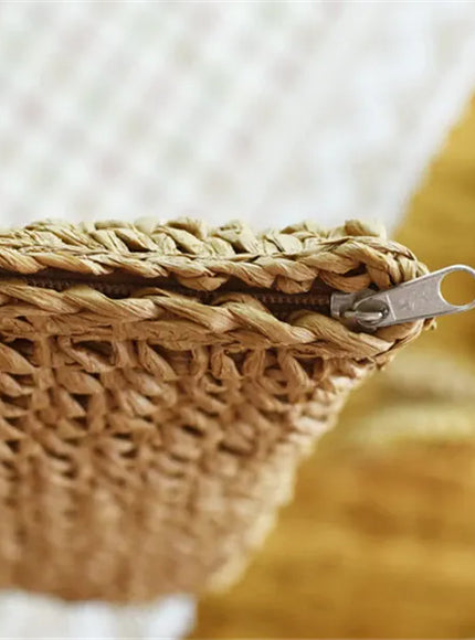 KissICON Handbag – Beach Rattan Woven