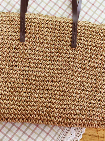 KissICON Handbag – Beach Rattan Woven