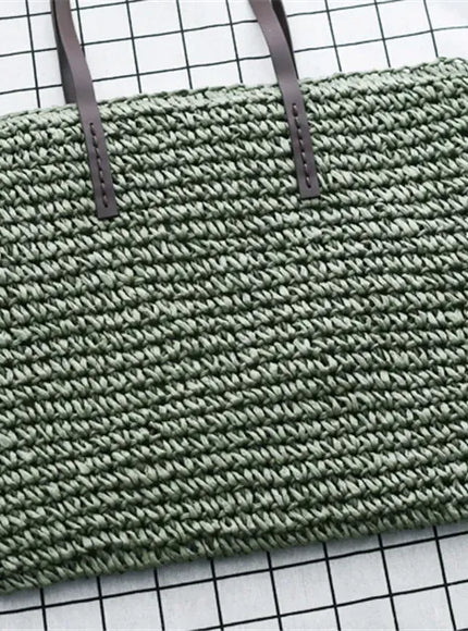 KissICON Handbag – Beach Rattan Woven