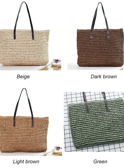 KissICON Handbag – Beach Rattan Woven