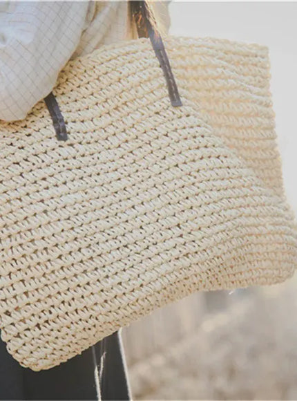 KissICON Handbag – Beach Rattan Woven