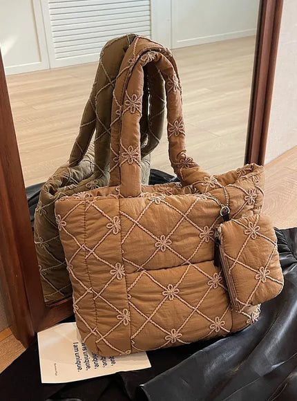 KissICON Handbag – Fall Embroidery Space