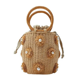 KissICON Handbag – Woven Beach Holiday