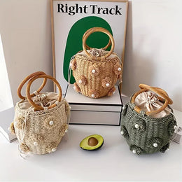 KissICON Handbag – Woven Beach Holiday