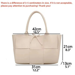 KissICON Handbags 2022 Leather Woven Tote – Bags Designer Solid