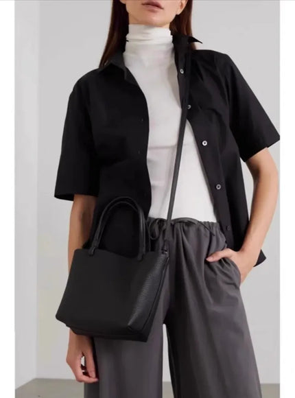 KissICON Handbags Hand Designer Leather Small Tote